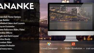 Photo of [Download-S2] Ananke v2.0 - One Page Parallax WordPress Theme