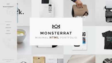Photo of [Download-S2] Monsterrat - Minimal HTML Portfolio Template