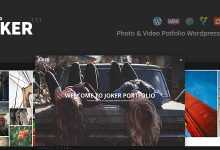 Photo of [Download-S2] Joker v1.1.1 - Photo &Video Portfolio WordPress Theme