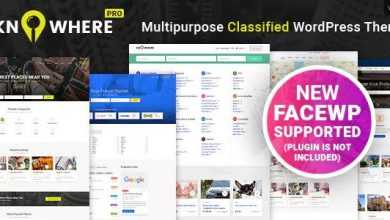 Photo of [Download-S2] Knowhere Pro v1.4.7 - Multipurpose Directory Theme