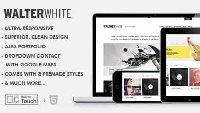 Photo of [Download-S2] WalterWhite - responsive Themeforest HTML 5 Theme