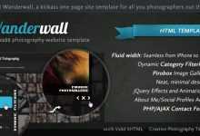 Photo of [Download-S2] MojoThemes Wanderwall: Photographer Portfolio HTML Template