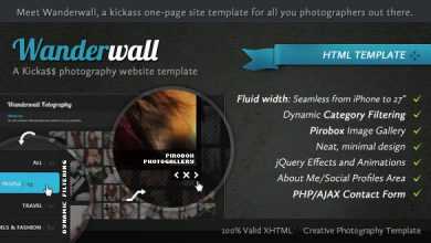 Photo of [Download-S2] MojoThemes Wanderwall: Photographer Portfolio HTML Template