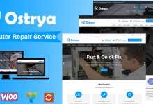 Photo of [Download-S2] Ostrya v1.0.7 - Computer Repair Service WordPress Theme