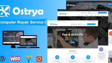 Photo of [Download-S2] Ostrya v1.0.7 - Computer Repair Service WordPress Theme