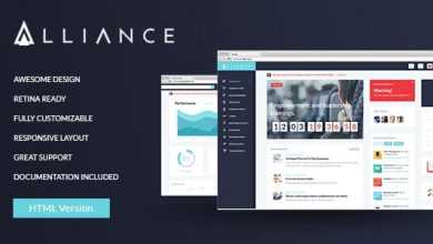 Photo of [Download-S2] Alliance v1.0 - Intranet & Extranet HTML Template