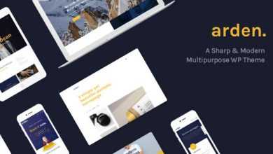 Photo of [Download-S2] Arden v1.8.5 - A Sharp & Modern Multipurpose Theme