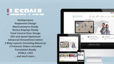 Photo of [Download-S2] !LesPaul - Retina Responsive WordPress Theme