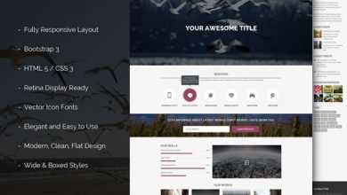 Photo of [Download-S2] Independence - Creativemarket Bootstrap Template