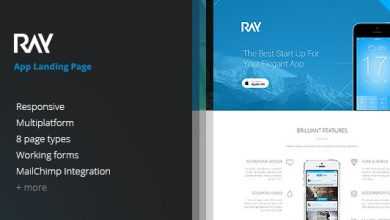 Photo of [Download-S2] Ray - Themeforest App Landing Page
