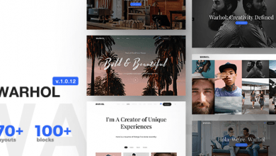 Photo of [Download-S2] Warhol v1.0.12 - Responsive Multipurpose Theme for Creatives