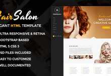 Photo of [Download-S2] Hair Salon v1.0 - Elegant HTML Template