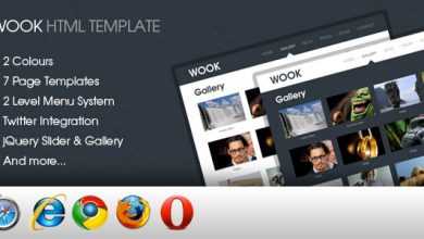 Photo of [Download-S2] WOOK - Themeforest HTML Template
