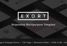 Photo of [Download-S2] Exort - Responsive Multipurpose HTML Template