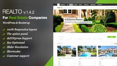 Photo of [Download-S2] Realto v1.4.3 - WordPress Theme for Real Estate Companies