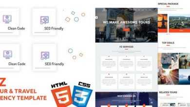 Photo of [Download-S2] FZ v1.0 - Tour And Travel Agency Template