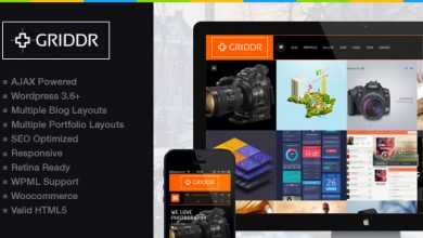 Photo of [Download-S2] Griddr - Interactive WordPress Theme