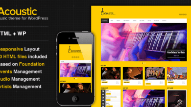 Photo of [Download-S2] Acoustic - Themeforest Premium Music WordPress Theme