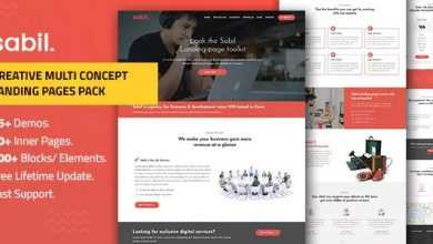 Photo of [Download-S2] Sabil - Multipurpose Bootstrap Landing Page Templates