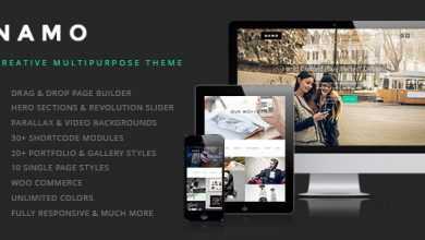 Photo of [Download-S2] NAMO v1.4 - Creative Multi-Purpose Wordpress Theme
