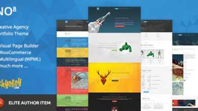 Photo of [Download-S2] NO8 WP v1.2 - Creative Agency Portfolio Theme