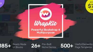 Photo of [Download-S2] WrapKit v2.1 - Bootstrap 4 Multipurpose Template