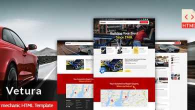 Photo of [Download-S2] Vetura - Car Mechanic & Auto Repair HTML Template