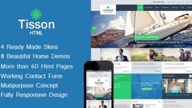 Photo of [Download-S2] Tisson - Multipurpose HTML Theme