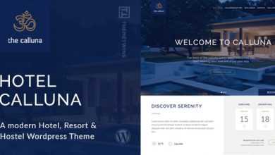 Photo of [Download-S2] Hotel Calluna v3.1.1 - Hotel & Resort & WordPress Theme