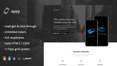 Photo of [Download-S2] Appy - App Landing Page HTML Template