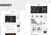 Photo of [Download-S2] Heeney v1.0.0 - Modern Blog WordPress Theme