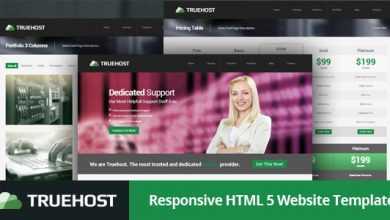 Photo of [Download-S2] Truehost - Themeforest Responsive HTML 5 Hosting Template