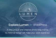 Photo of [Download-S2] Lumen v1.4.4 - Responsive Photography WordPress Theme