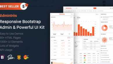 Photo of [Download-S2] Admintres - Responsive Bootstrap Admin & Powerful UI Kit
