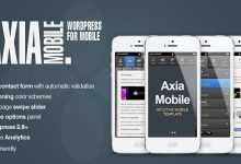 Photo of [Download-S2] AxiaMobile - Themeforest Corporate Mobile | WordPress & HTML5
