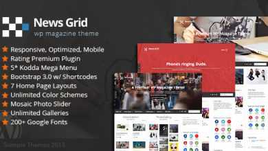 Photo of [Download-S2] News Grid v1.4 - WP Magazine Theme