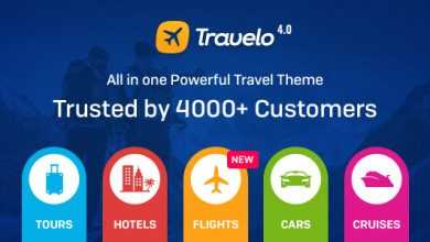 Photo of [Download-S2] Travelo v4.0.1 - Travel/Tour Booking Wordpress Theme