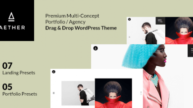 Photo of [Download-S2] Aether v1.0 - Minimal & Enjoyable Multi-Concept Portfolio / Agency