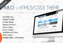 Photo of [Download-S2] Aiko - Themeforest Creative HTML5/CSS3 Theme