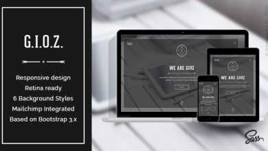 Photo of [Download-S2] Gioz - Creative Coming Soon & Maintenance Mode Template