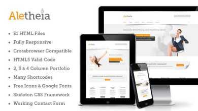 Photo of [Download-S2] Aletheia – Mojothemes Responsive HTML Template