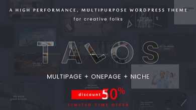 Photo of [Download-S2] Talos - Creative Multipurpose WordPress Theme