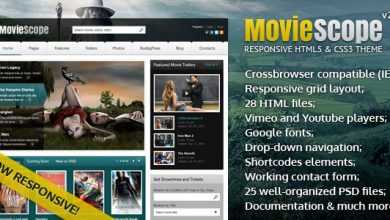 Photo of [Download-S2] MovieScope - HTML5 & CSS3 Portal Template