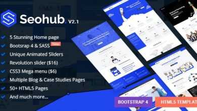 Photo of [Download-S2] SEOhub v2.1 - SEO, Marketing, Social Media, Multipurpose HTML5 Template