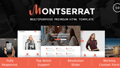 Photo of [Download-S2] Montserrat - Multipurpose Modern HTML Template