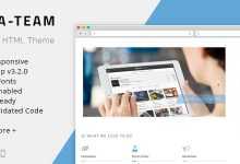 Photo of [Download-S2] A-TEAM: Minimal & Responsive HTML5 Blog Template