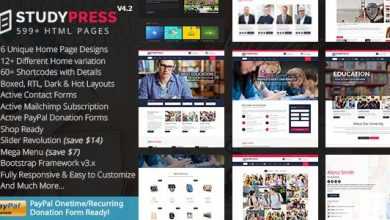 Photo of [Download-S2] StudyPress v4.2 - Best Education & Courses HTML5 Template