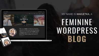 Photo of [Download-S2] Marjetka v2.0 - A Responsive Feminine Blog Theme