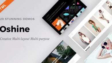 Photo of [Download-S2] Oshine - Creative Multi-Purpose HTML Template