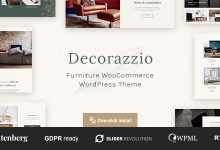 Photo of [Download-S2] Decorazzio v1.0.1 - Interior Design and Furniture Store WordPress Theme